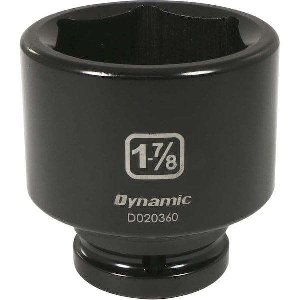 3/4" Drive Standard Socket, Black Phosphate, Tools 3/4" Drive 6 Point SAE, 1-7/8" Standard Length